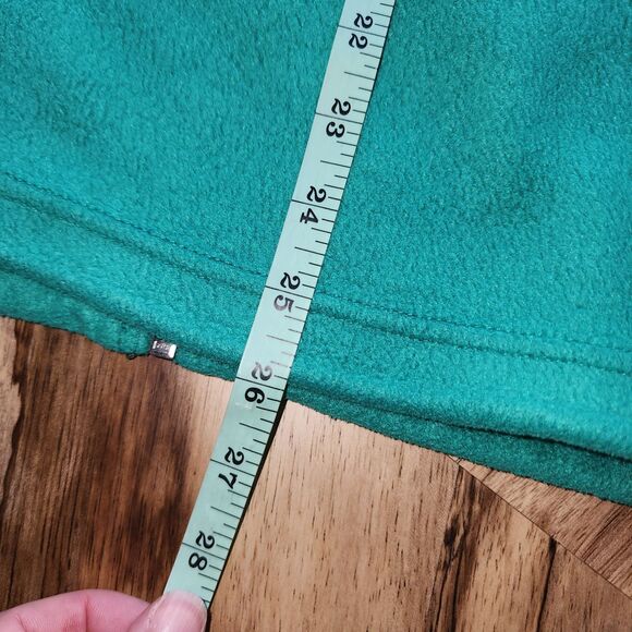 Cabela's Teal Green Full Zip Fleece Jacket Sz XL - Picture 8 of 9